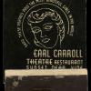 Earl Carroll Theatre Restaurant