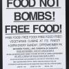 Food not bombs! Free Food!
