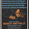 March and Rally: San Francisco