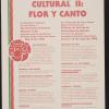 Impacto cultural II: flor y canto