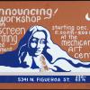 Announcing! A workshop in silkscreen printing