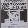 International Days of Concern Sept. 17-23, 1973