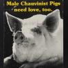 Male Chauvinist Pigs need love, too.
