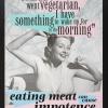 Eating meat can cause impotence