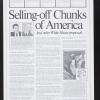 Selling-off Chunks of America
