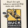 Buck Tobacco Sponsorship