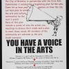 You Have a Voice in the Arts