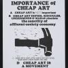 Cheap Art Manifesto No .3