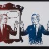 untitled (George W. Bush looking in a mirror)