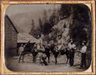  (Two Miners Being Outfitted For the High Sierra)