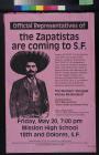 Official Representatives of the Zapatistas are coming to S.F.