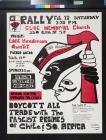 Rally: Boycott all trade with the fascist regimes of Chile & So. [South] Africa
