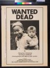 Wanted Dead (World Magazine insert)