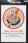 Vote No on 209