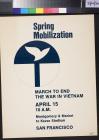 Spring Mobilization: march to end the war in Vietnam