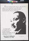 untitled (In honor of Martin Luther King, Jr.'s life and work, I pledge...)