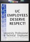 UC Employees Deserve Respect