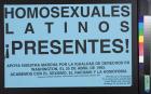 Homosexuales Latinos presentes!