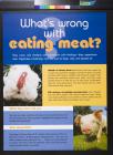 What's wrong with eating meat?