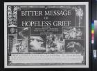 A bitter message of hopeless grief