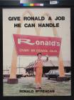 Give Ronald a Job He Can Handle
