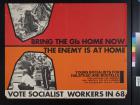 Vote Socialist Workers in 68 [1968]