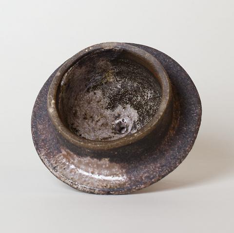 Pot with Lid and Repeating Design