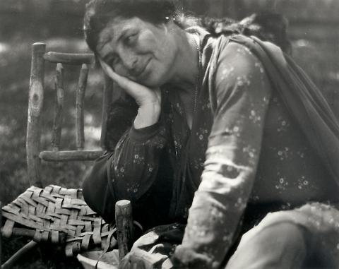 Untitled (Portrait of Joan Bowly, Dorothea Lange's Mother)