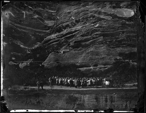 Grand Lodge of the Odd Fellows, Holding Meeting, Echo Canyon