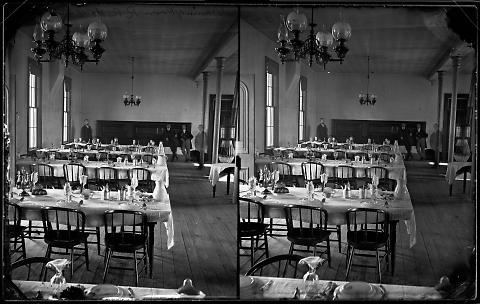 Dining Room, R.R. Hotel, Cheyenne