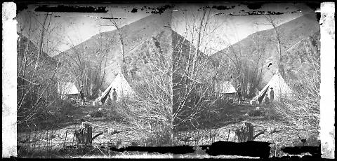 Engineers' Camp near Tunnel No. 1, Weber Canyon