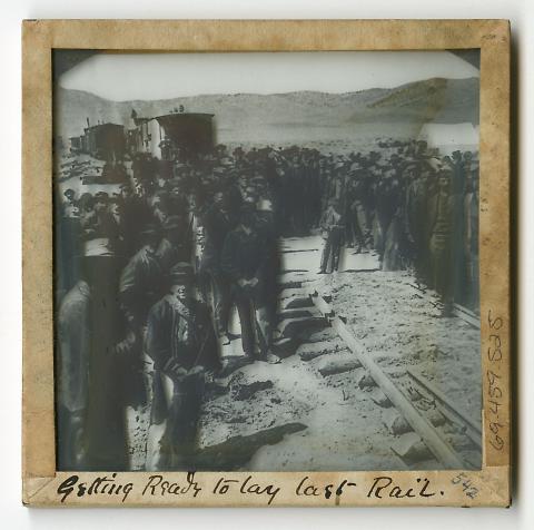 Before Laying the Last Rail, Promontory, Utah