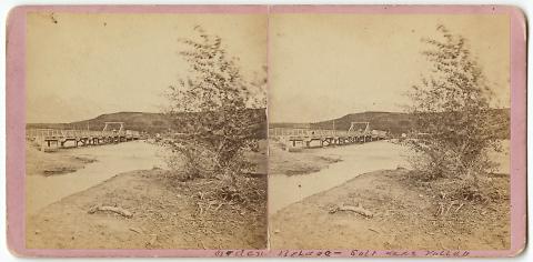 Ogden Bridge and Wasatch Mountains