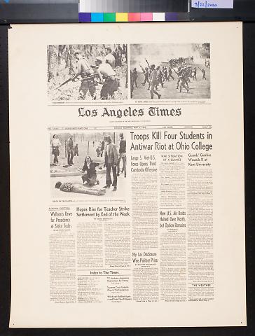 Los Angles Times, Tuesday Morning, May 5, 1970