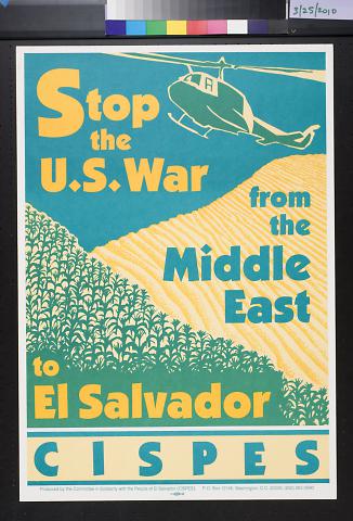 Stop the U.S. War from the Middle East to El Salvador