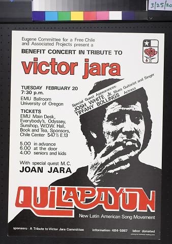Benefit Concert in Tribute to Victor Jara, Quilapayun