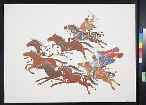 Untitled (Men on Horseback)