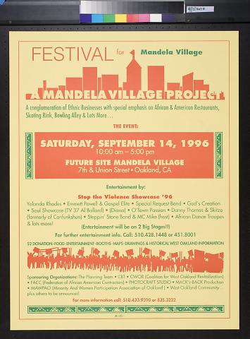 Festival for Mandela Village