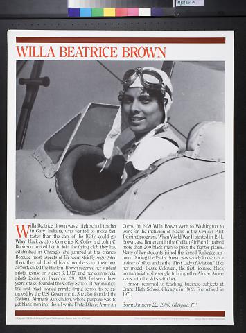 Willa Beatrice Brown