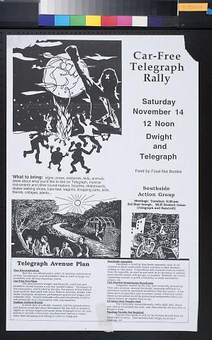 Car-Free Telegraph Rally