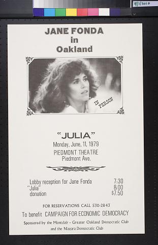 Jane Fonda in Oakland
