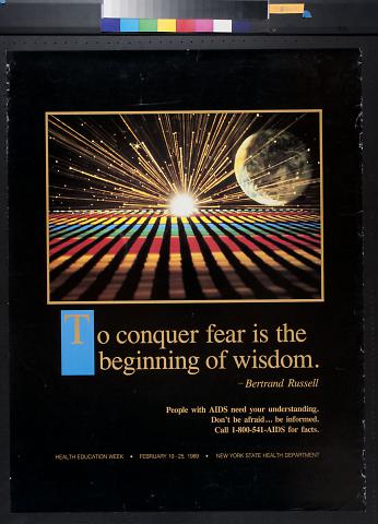 To Conquer Fear is the Beginning of Wisdom