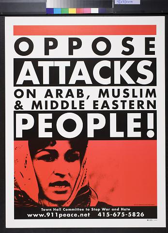 Oppose Attacks on Arab, Muslim & Middle Eastern People!