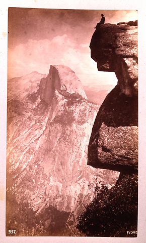 Half Dome (5000 Feet) and Glacier Point (3200 Feet), Yosemite Valley