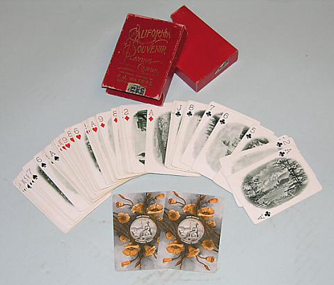 California Souvenir Playing Cards